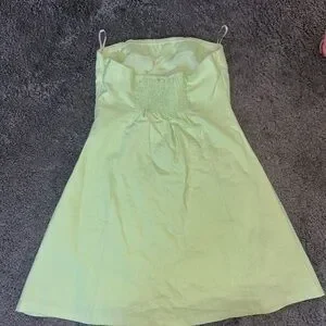 Forever 21 | Dresses | Strapless Lime Green Dress | Poshmark